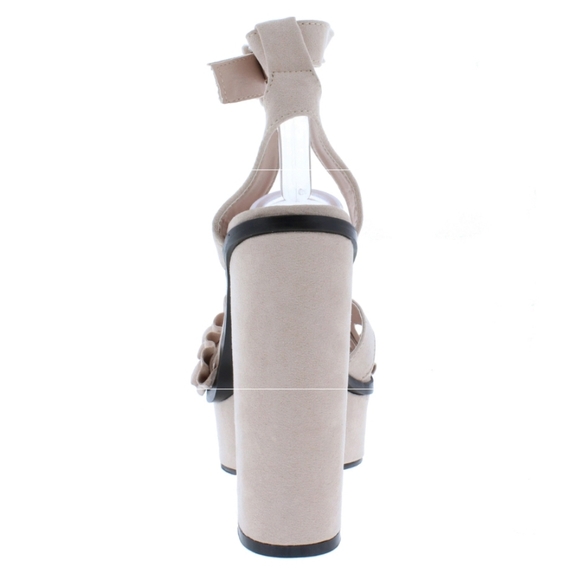 Azalia Ruffle Platform Heel - Picture 3 of 6